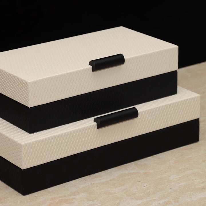 Elegante dekorative Aufbewahrungsbox-Set