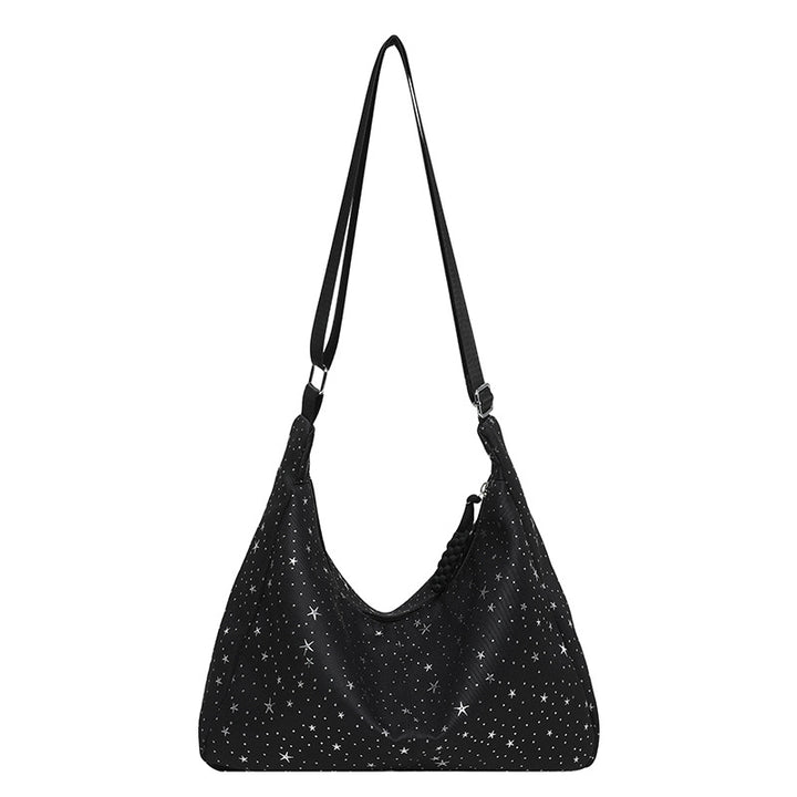Stylische Stern-Druck Schultertasche