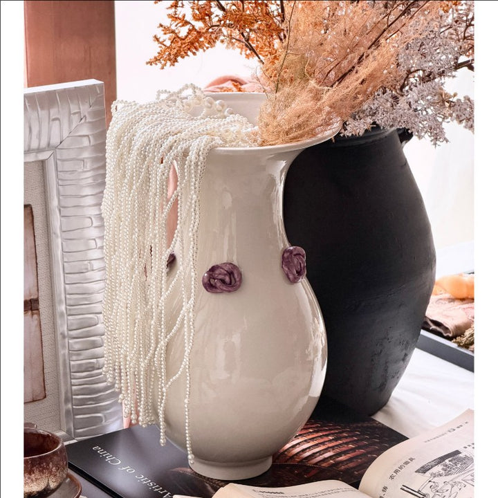 Elegante Blumen Dekorative Vase