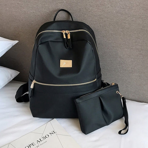 Eleganter Multi-Taschen-Rucksack mit Tasche Karnz