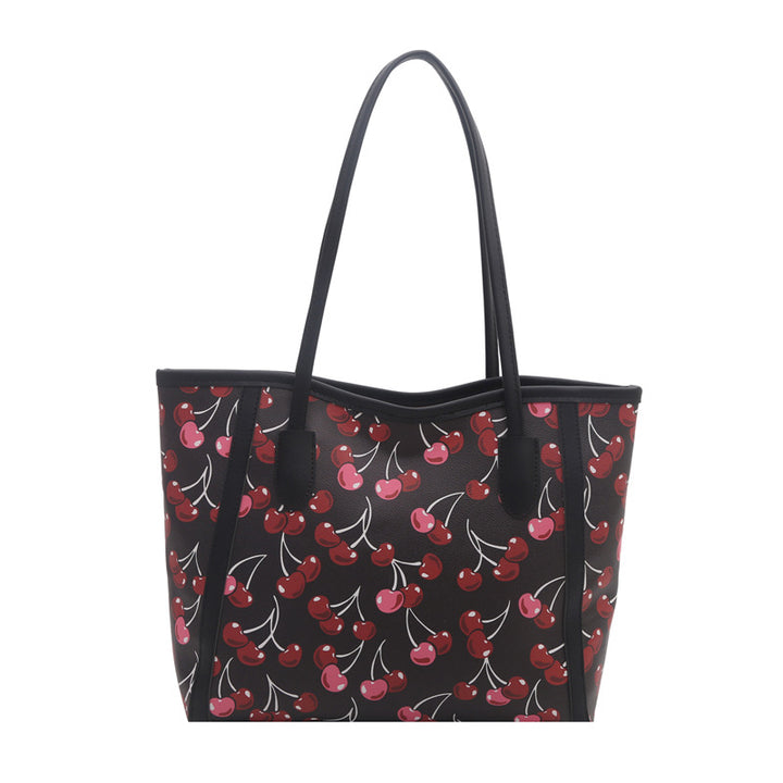 Kirsch-Print Tragetasche