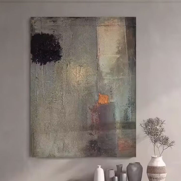Abstracte Moderne Texturierte Wandkunst