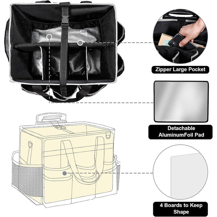 Praktische Reinigungswagen Tasche Karnz