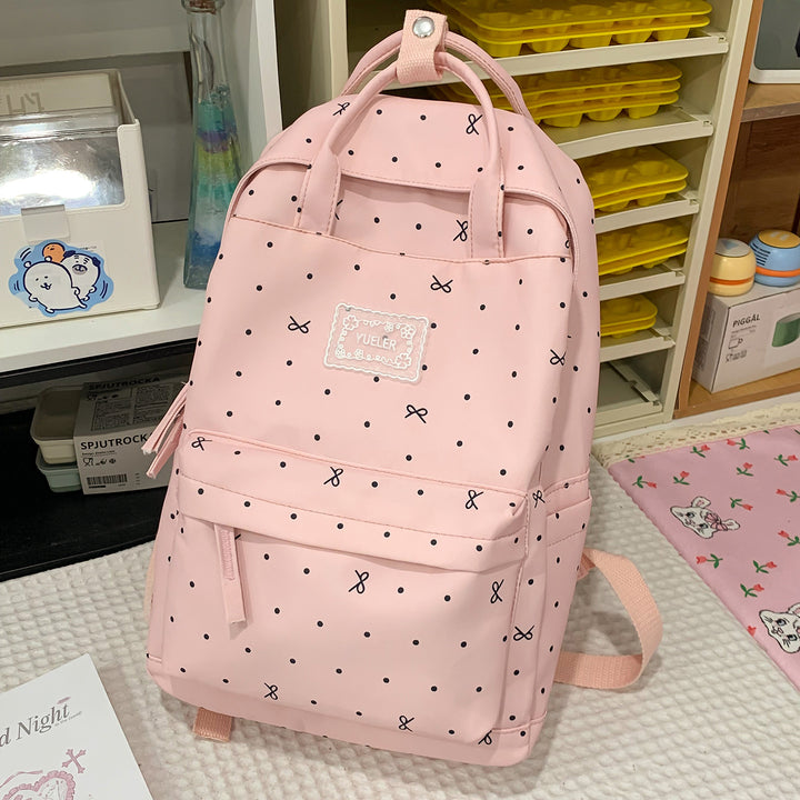 Stylischer gepunkteter Rucksack Karnz