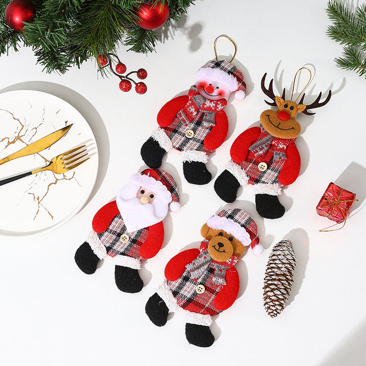 Dekorative Weihnachtsbaumfigur im Rentier-Design Karnz