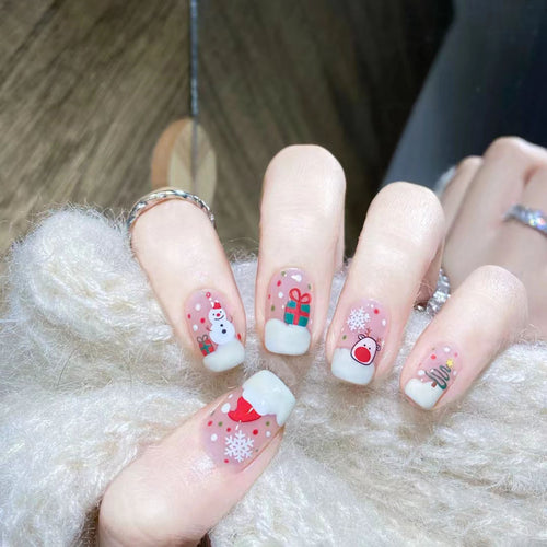 Festliches Feiertags-Nagelkunst-Set