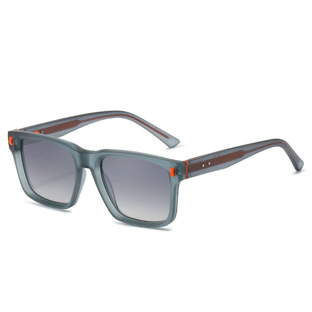 Retro Quadratrahmen Sonnenbrille Karnz