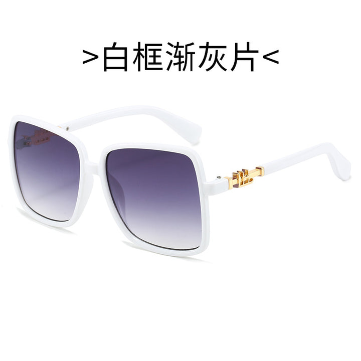 Damen Modische Sonnenbrille mit einzigartigem Farbverlauf Karnz