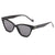 Damen Cat-Eye Sonnenbrille mit modernem Leopardenmuster Karnz