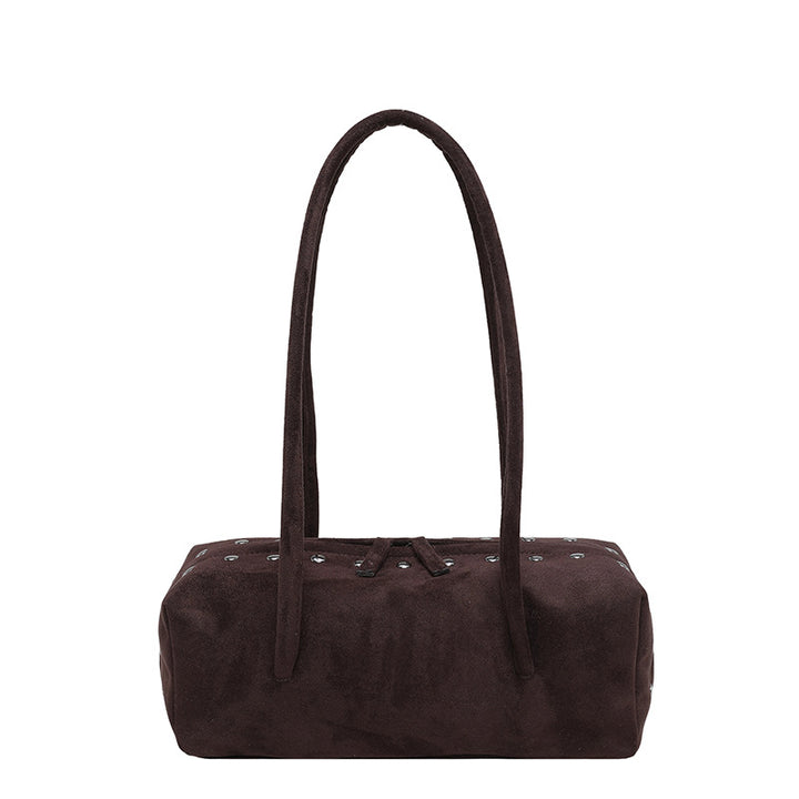 Elegante Wildleder-Handtasche