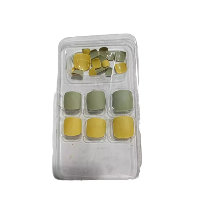 Matte Finish Press-On Nail Tips Set Karnz