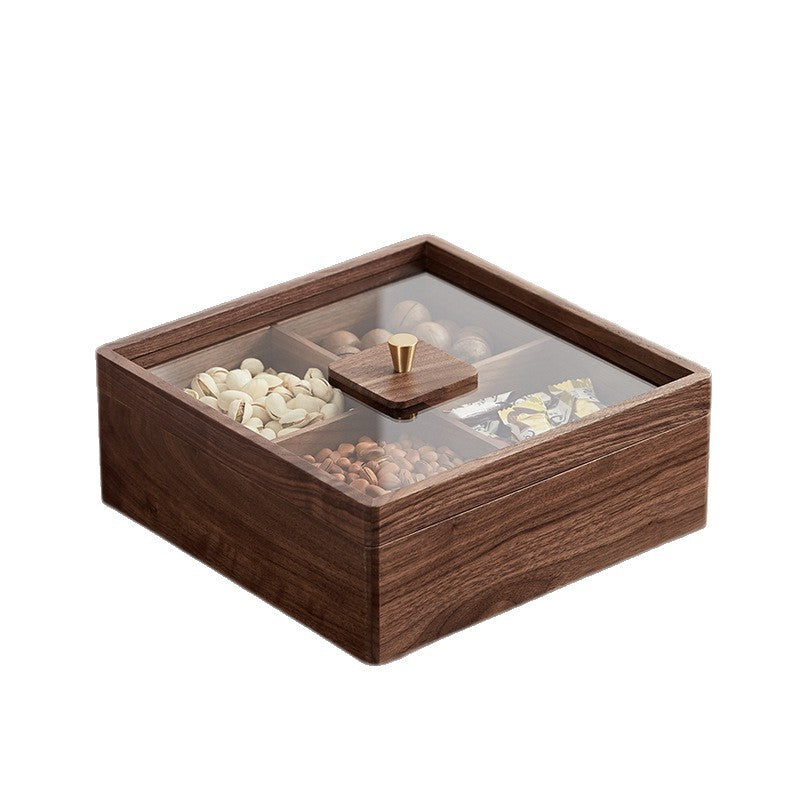 Elegante Holz Snack Aufbewahrung Karnz