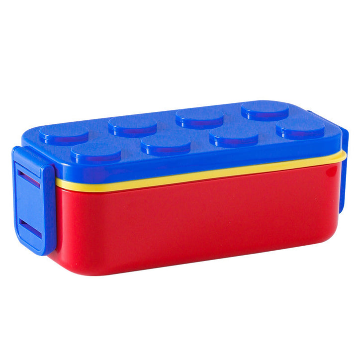 Mehrere Fächer kreative LEGO-inspirierte Lunchbox