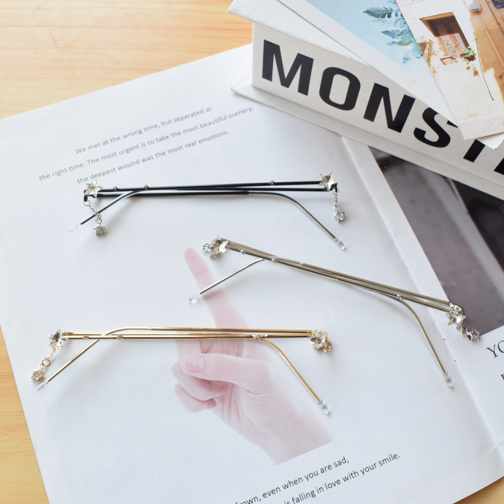 Stern-beschmückte Brillen-Kette Karnz