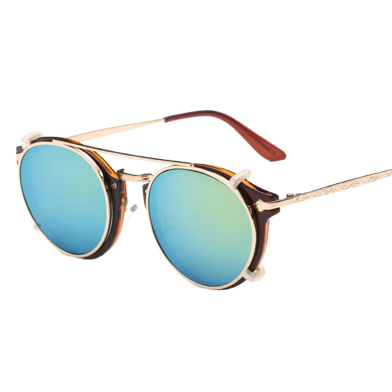 Damen designorientierte Sonnenbrille mit hochwertigem Metallrahmen Karnz
