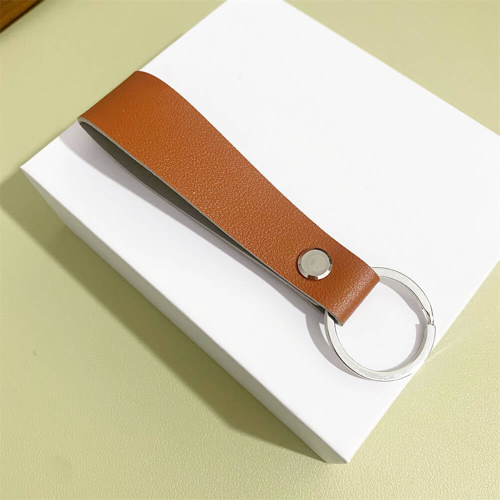 Premium Leder Schlüsselanhänger Halter Karnz