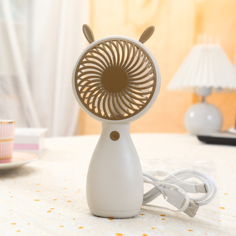 Damen tragbarer Handventilator mit USB-Ladefunktion Karnz
