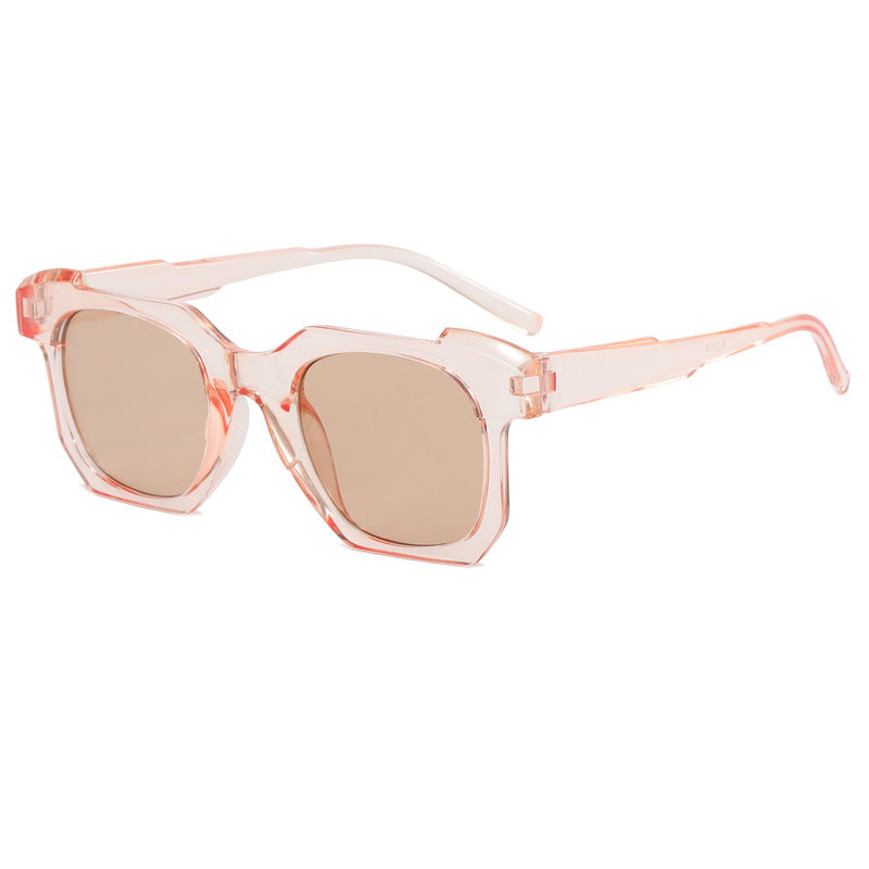 Damen modische Sonnenbrille im innovativen Hexagon-Design Karnz