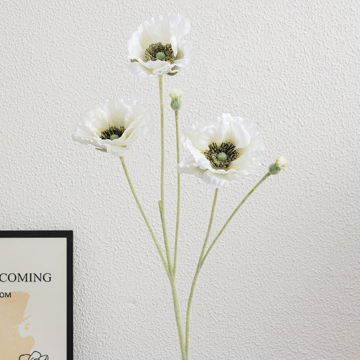 Künstlicher Romantischer Mohnblumenstrauß Karnz