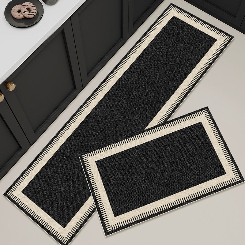 Moderne geometrische Küchenteppichmatte für Zuhause