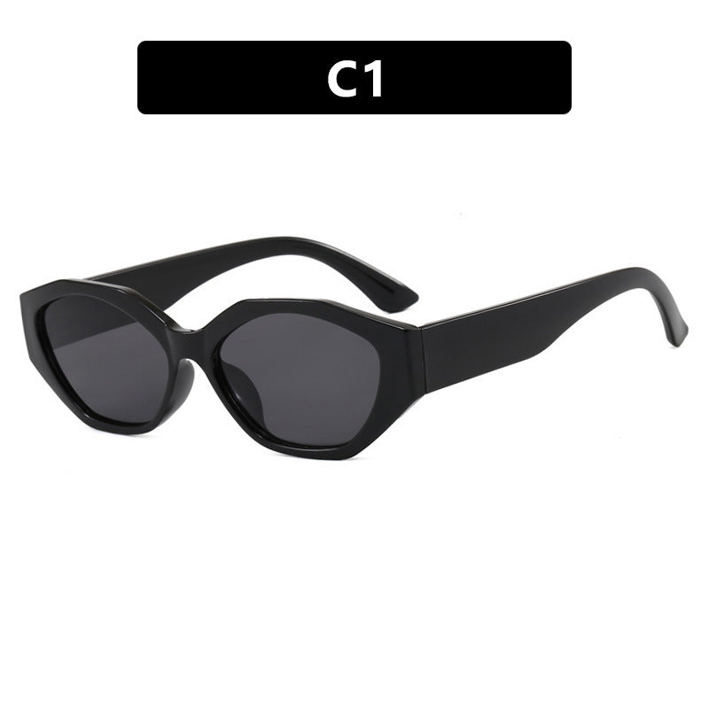 Damen stilvolle Sonnenbrille im modern geometrischen Design mit schützendem UV-Filter Karnz