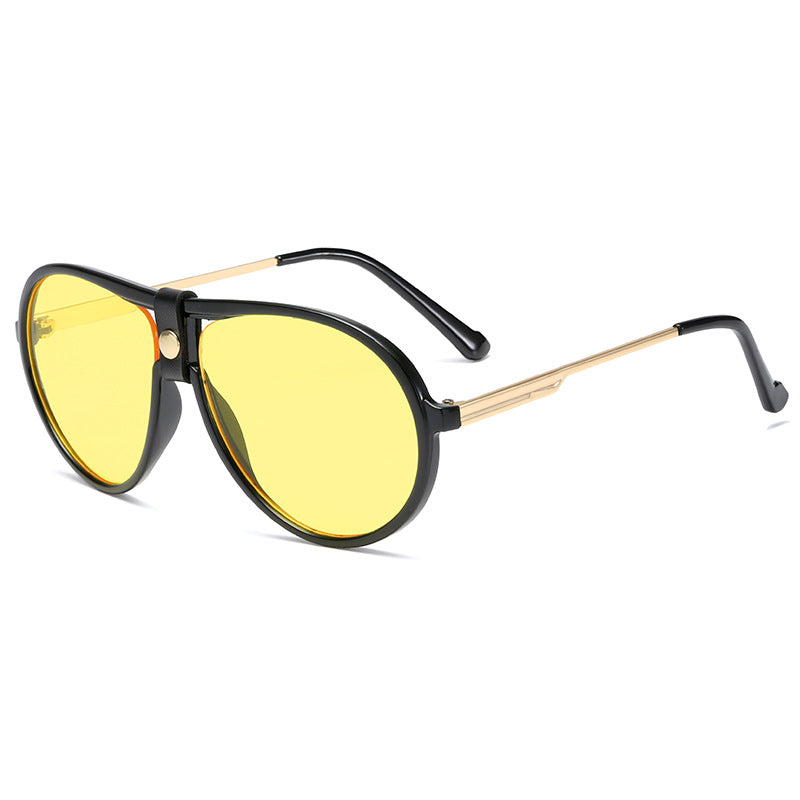 Damen modische Schutzbrille mit einzigartigem Doppelrahmendesign Karnz