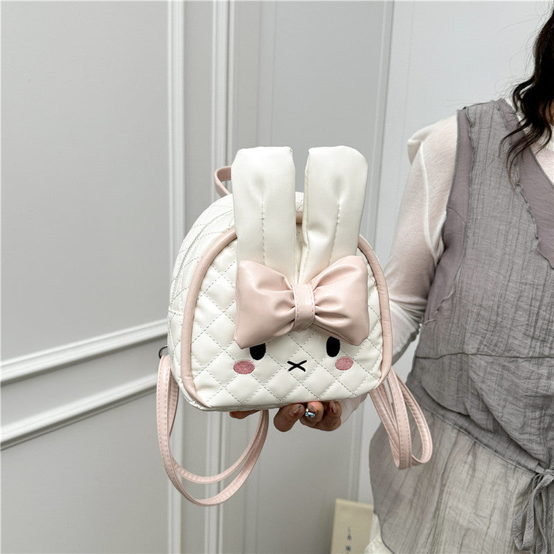 Niedlicher Hasen-Themen Mini-Rucksack Karnz