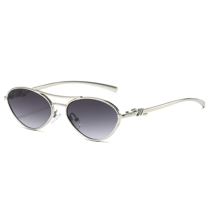 Stylische Eckige Brillen Sonnenbrillen Karnz