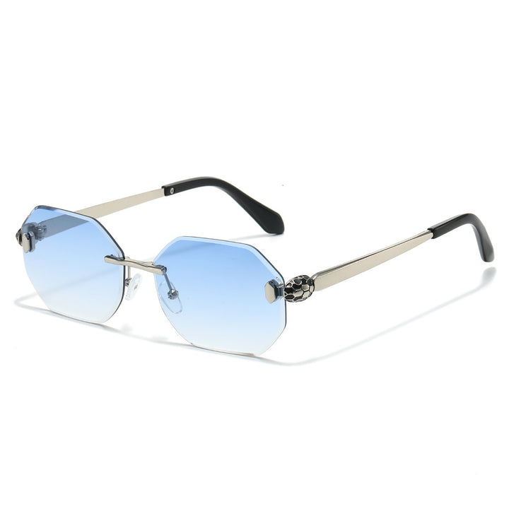 Avant-Garde Geometric Sonnenbrille Karnz