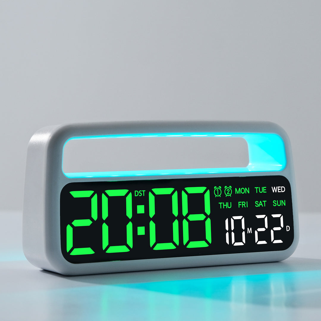 Digitaler Wecker mit Großem Led-Display und Intelligenten Funktionen Karnz