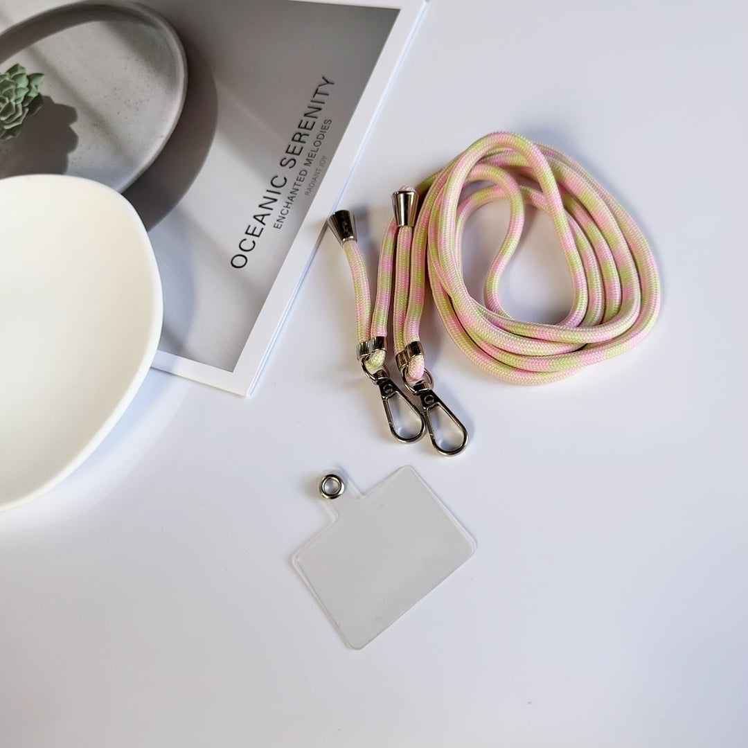 Verstellbare Lanyard mit doppelten Clips Karnz