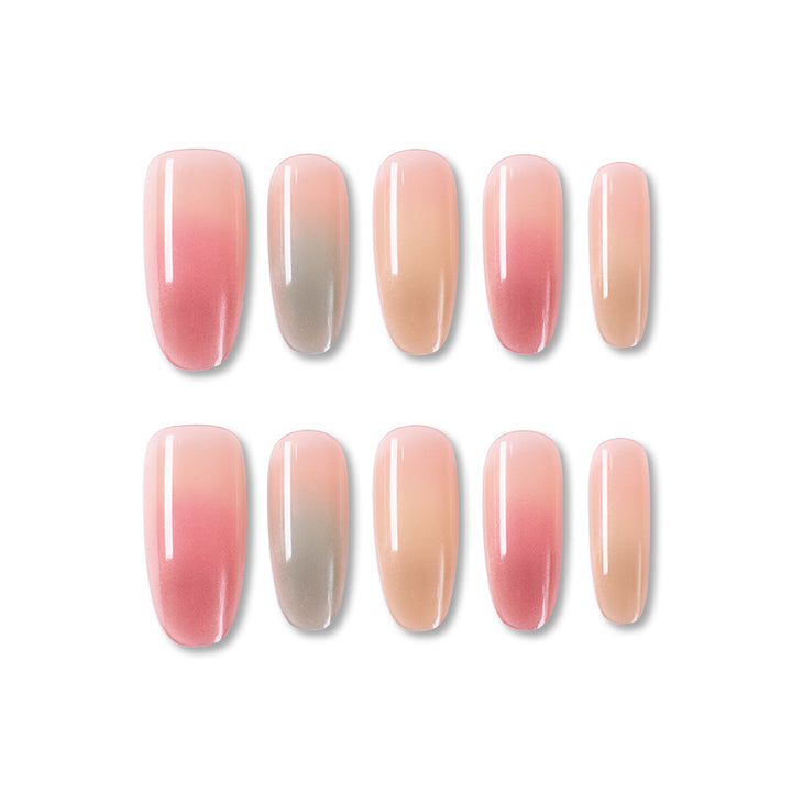 Ombre Gradient Press-On Nägel Karnz
