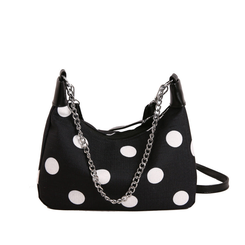 WoPolka Dot gemustertes Crossbody-Handtasche Karnz