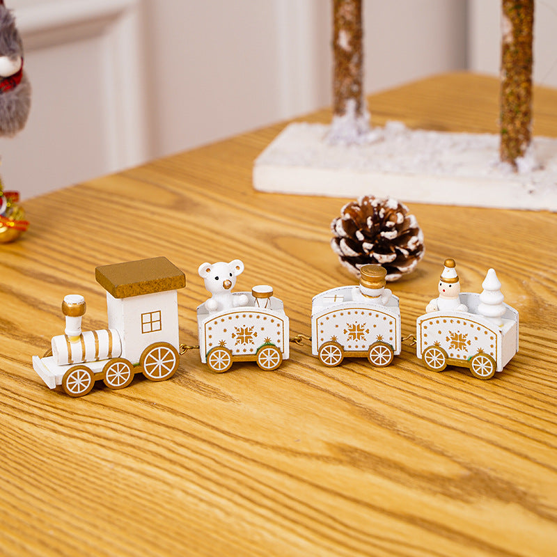 Dekoratives Weihnachtszug-Set Karnz