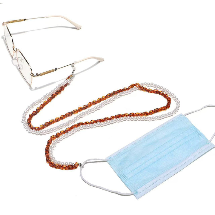 Beaded Eyewear Chain with Accents Karnz