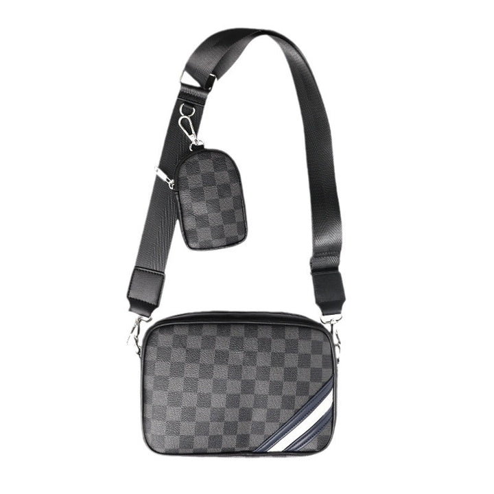 Multifunktionale Crossbody-Tasche mit Abnehmbarer Klein-Tasche Karnz