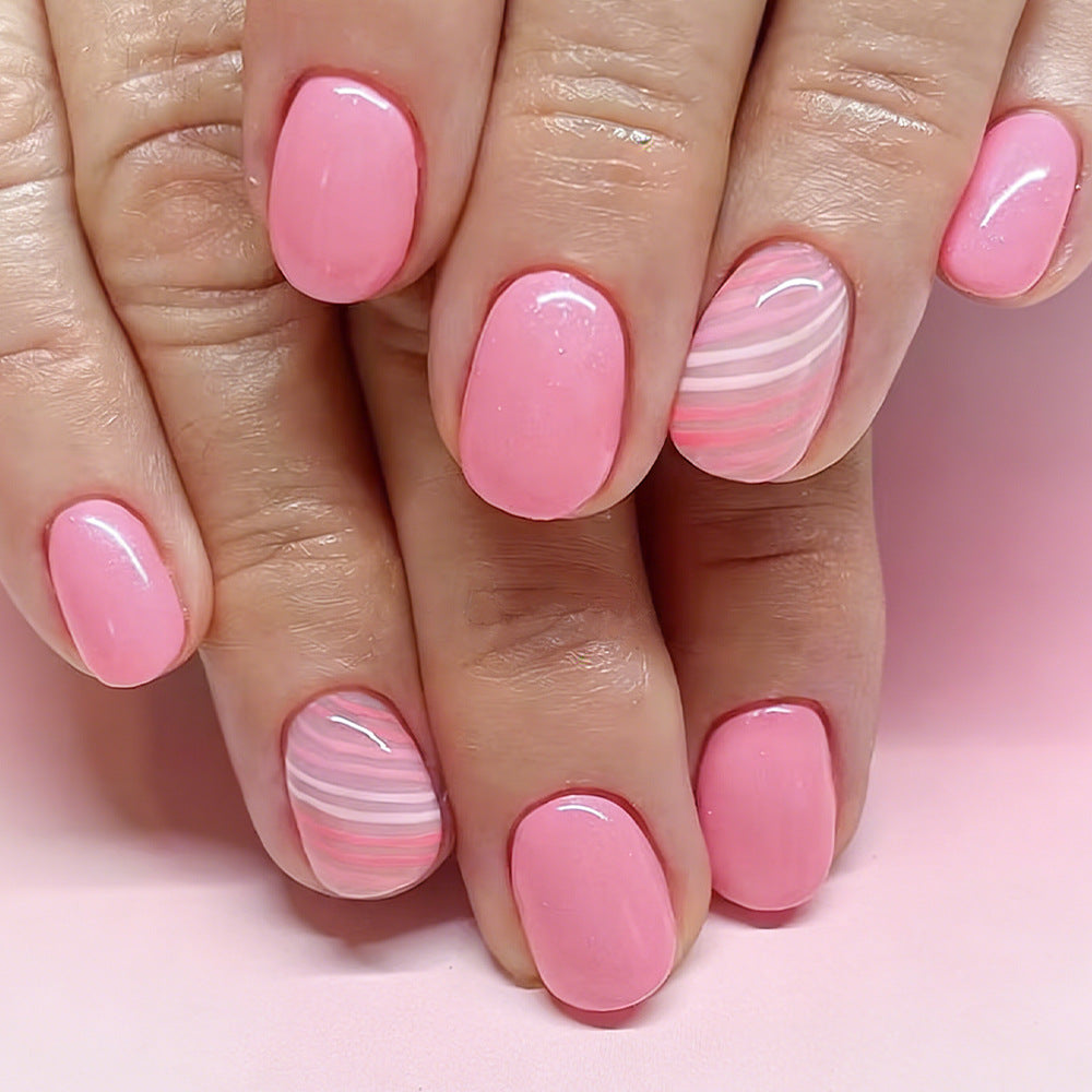 Künstlerisches Pink Gel Nagelkunst Set Karnz