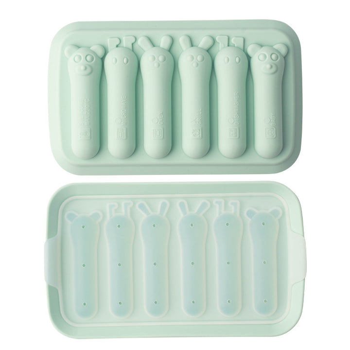 Silikon-Eiswürfelform mit Tiermotiven Karnz