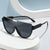 Damen Modische Sport-Sonnenbrille im futuristischen Design Karnz
