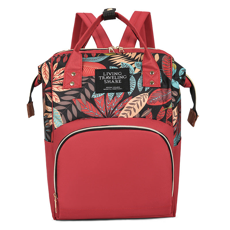 Blumendruck Multi-Funktions-Rucksack Karnz