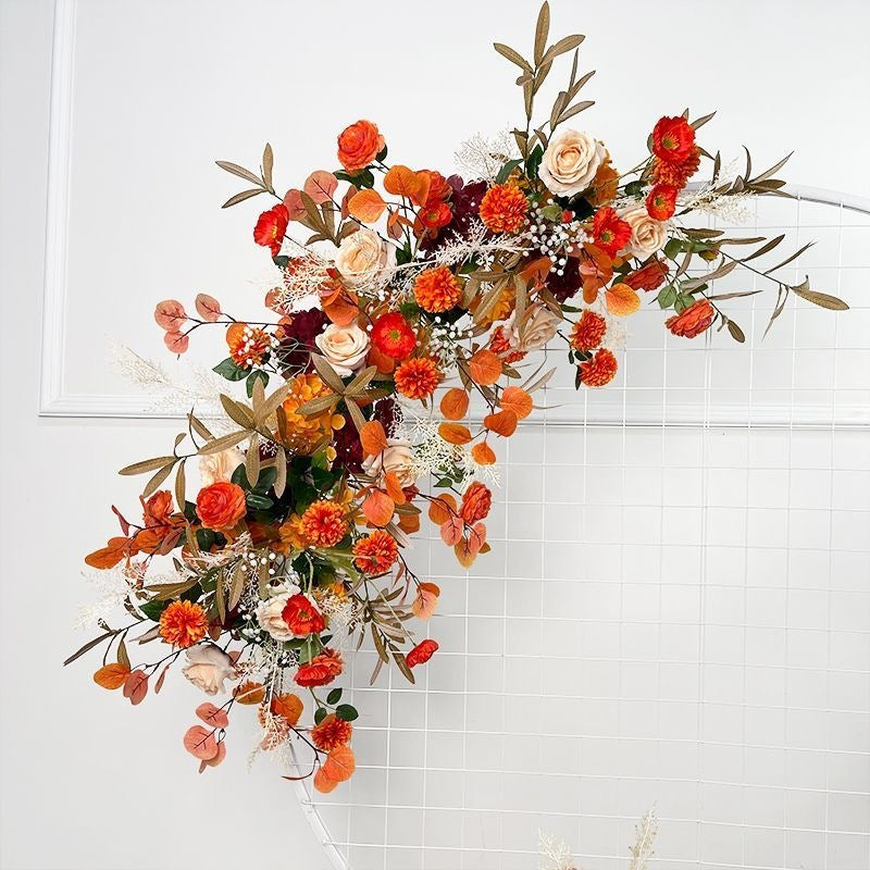 Herbstthemen Dekorative Blumen Girlande