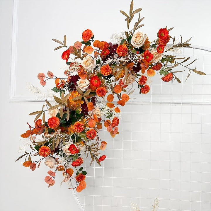 Herbstthemen Dekorative Blumen Girlande