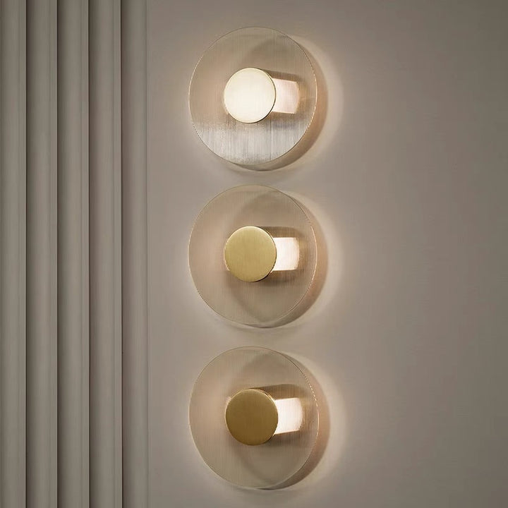 Moderne dekorative Wandlampe mit schickem Design