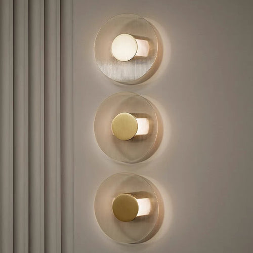 Moderne dekorative Wandlampe mit schickem Design