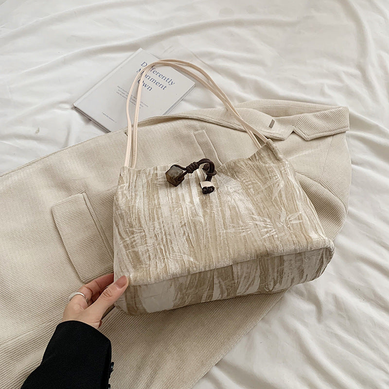 Schicke strukturierte Handtasche Karnz