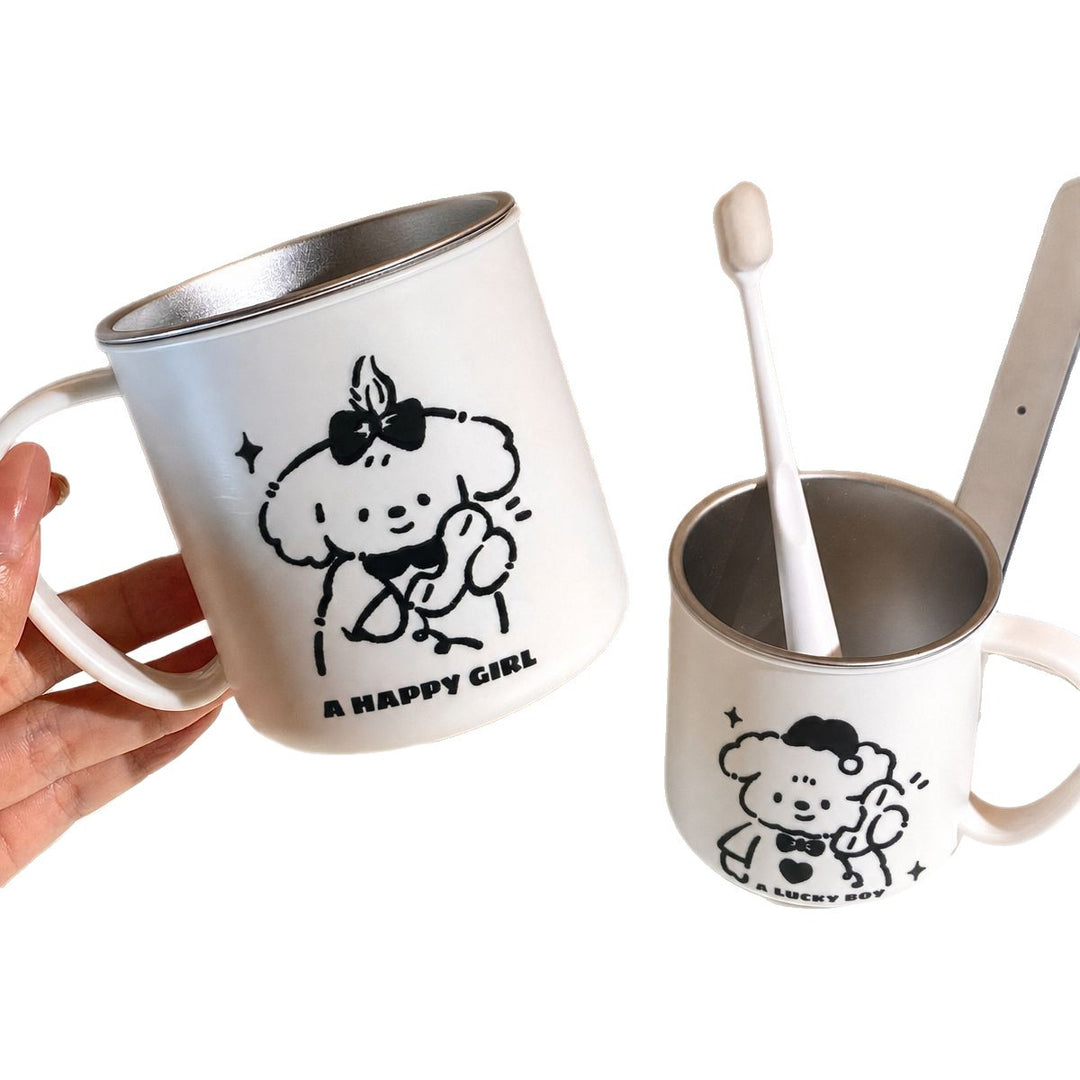 Keramiktasse mit Charmantem Cartoon-Design Karnz