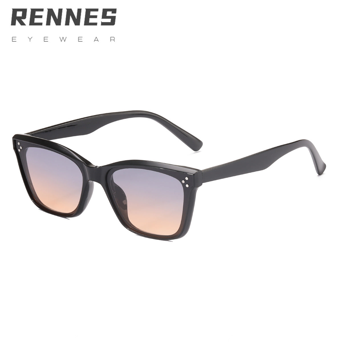 Damen Retro-inspirierte Sonnenbrille im auffälligen Muster Karnz
