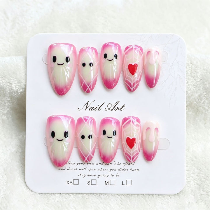 Verspielt Charakter Press-On Nail Art Set Karnz
