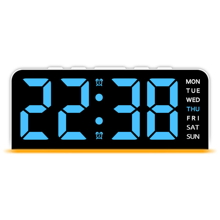 Digitaler LED-Wecker mit Farbwechsel Karnz