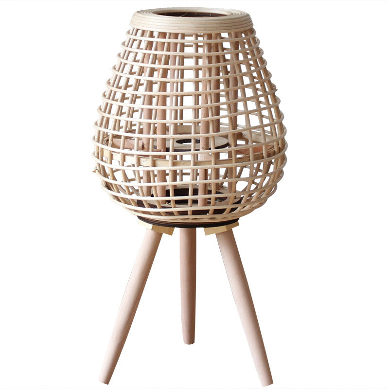 Dekorative Rattan-Laterne Karnz
